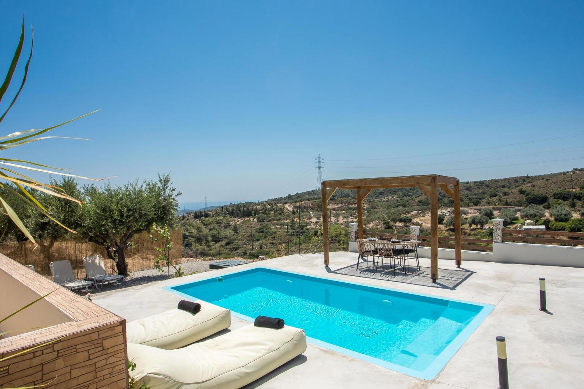 Villa Tranquility Psinthos Exterior foto
