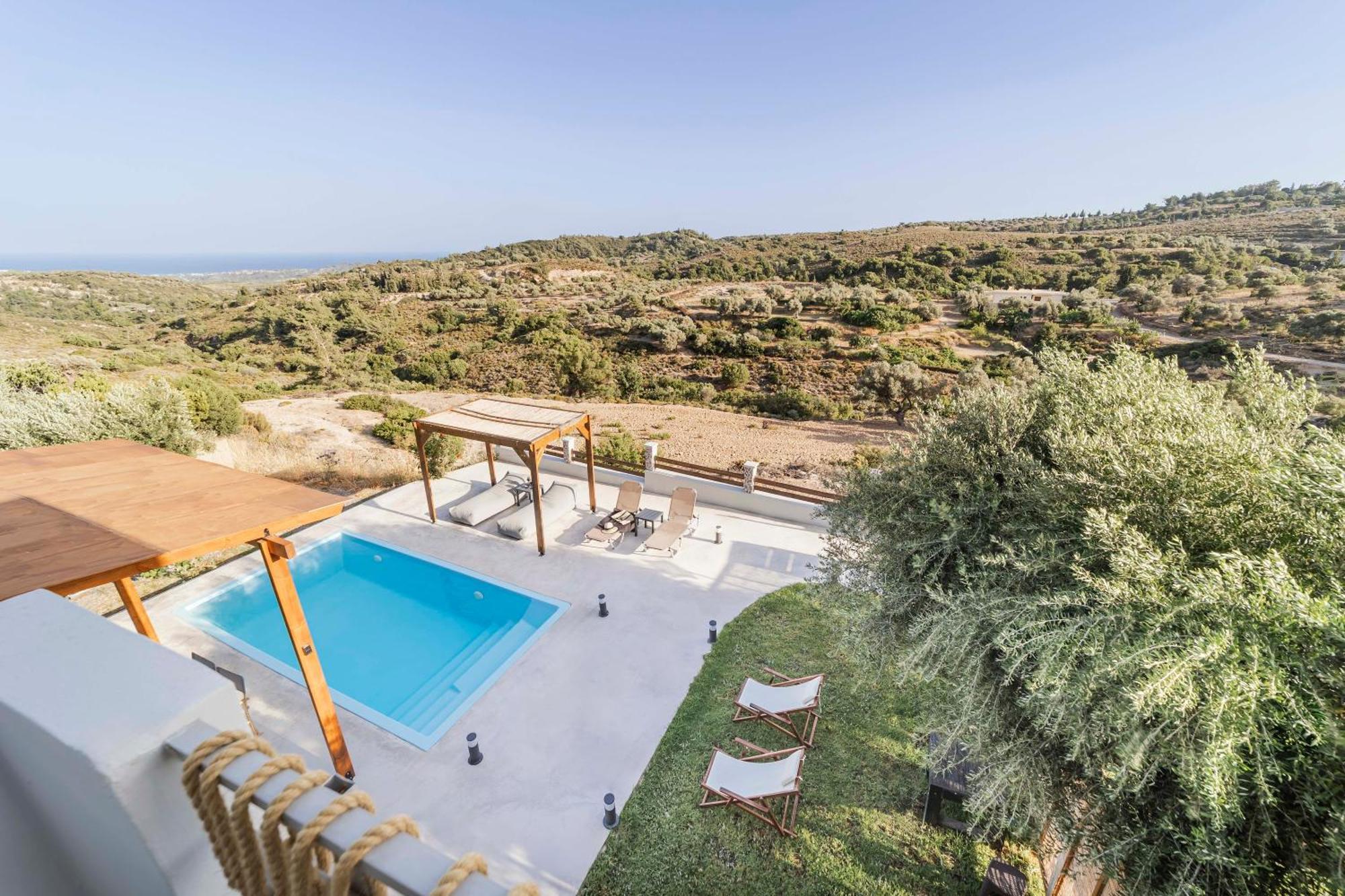 Villa Tranquility Psinthos Exterior foto