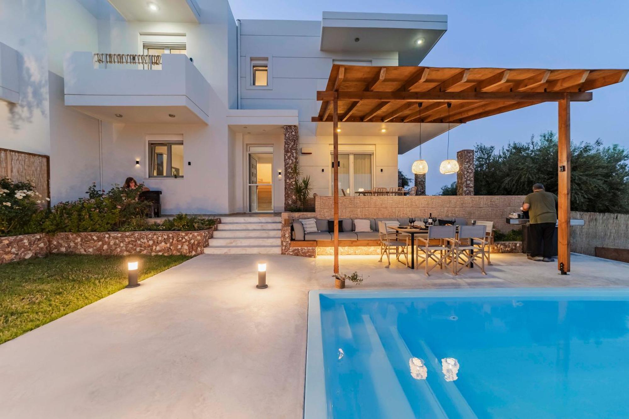 Villa Tranquility Psinthos Exterior foto