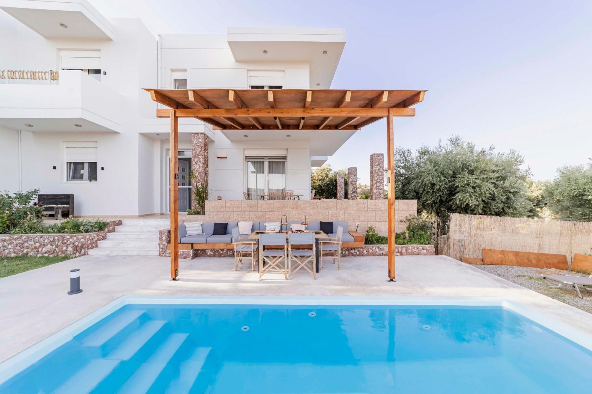 Villa Tranquility Psinthos Exterior foto