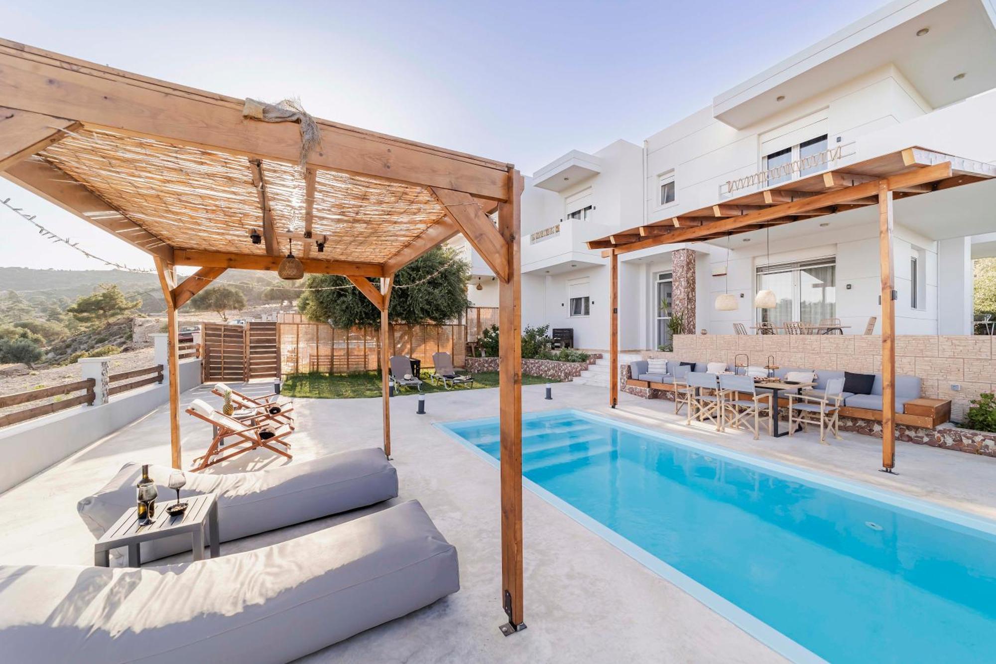 Villa Tranquility Psinthos Exterior foto